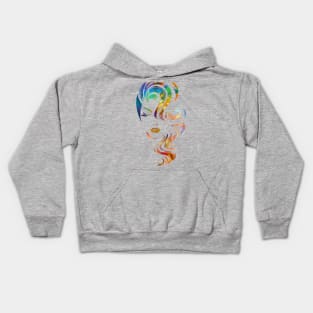 The beautiful woman Kids Hoodie